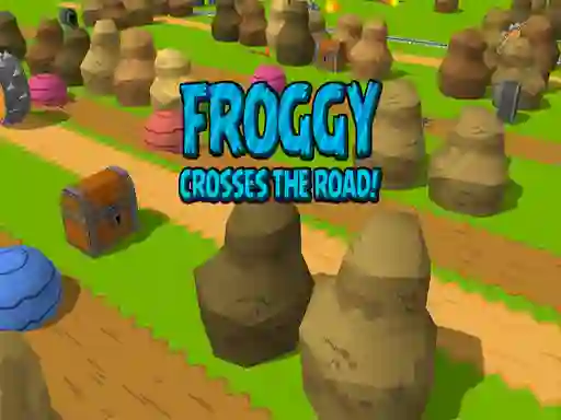 Hra Froggy Crosses The Road!