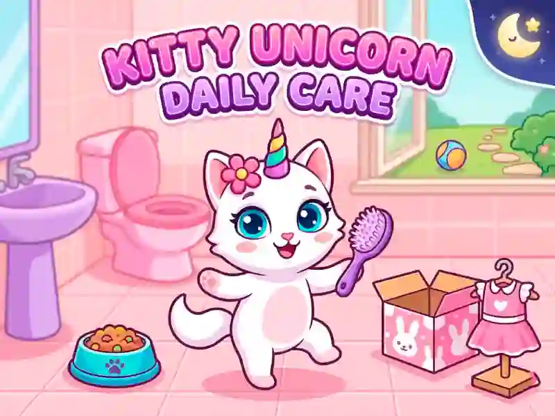 Hra Kitty Unicorn Daily Care