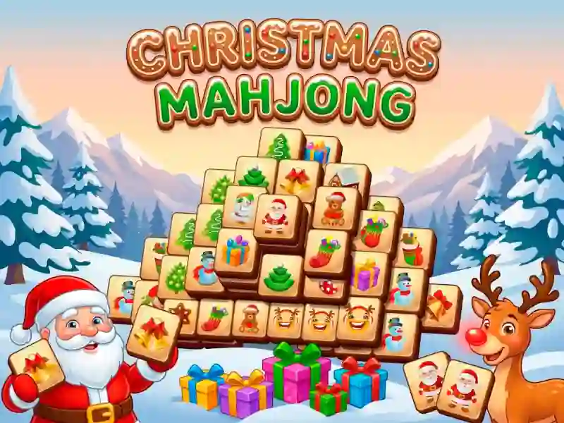 Hra Christmas Mahjong