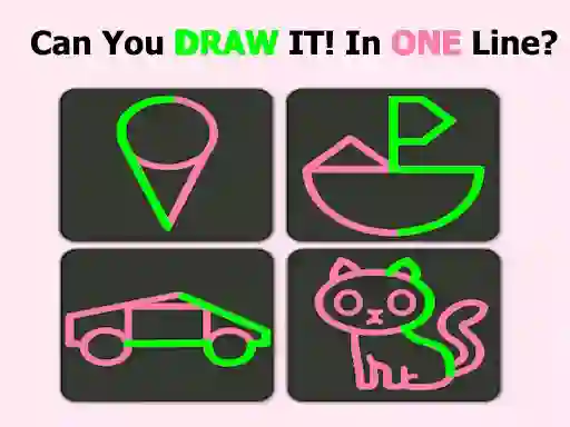 Hra Brain Test: One Line Draw Puzzle