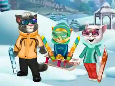 Hra Cats Winter Fun