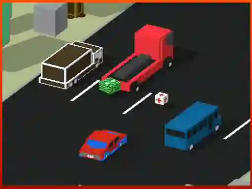 Hra Blocky Traffic Racer