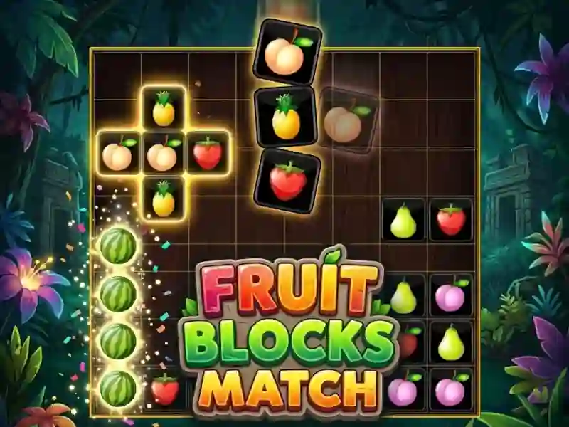 Hra Fruit Blocks Match
