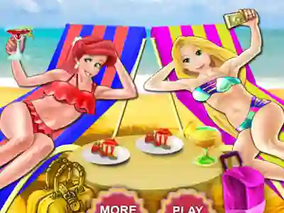 Hra Princess Beach Dress Up