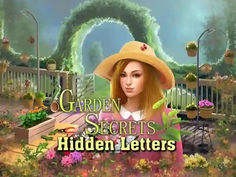 Hra Garden Secrets Hidden Letters