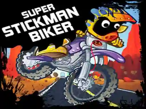 Hra Super Stickman Biker