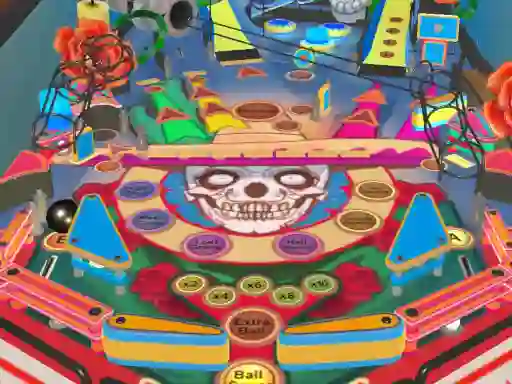 Hra Pinball Simulator Day of Dead