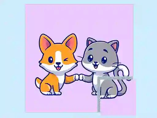 Hra Cats and Dogs Puzzle