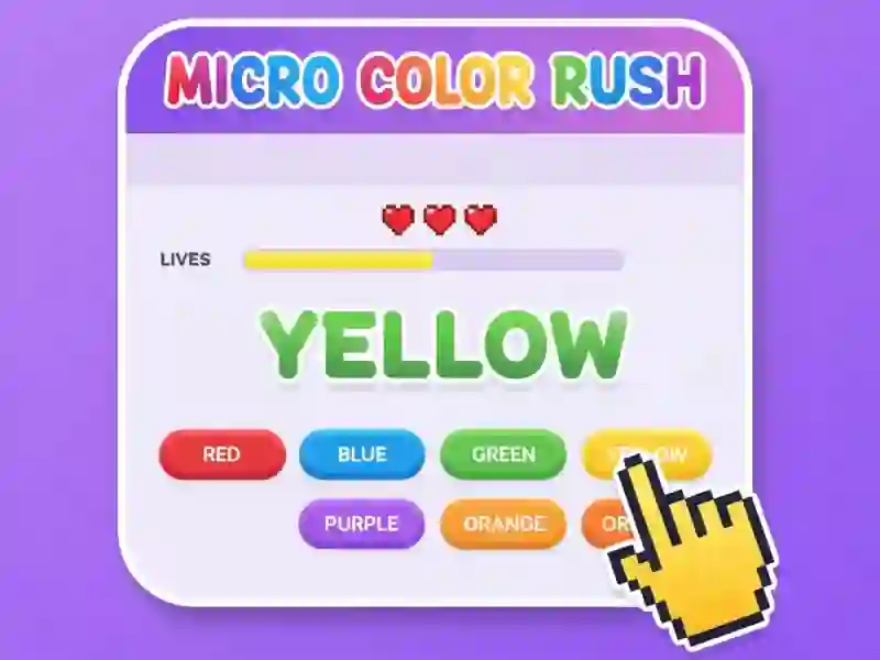 Hra Micro Color Rush