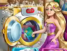 Hra Goldie Princess Laundry Day