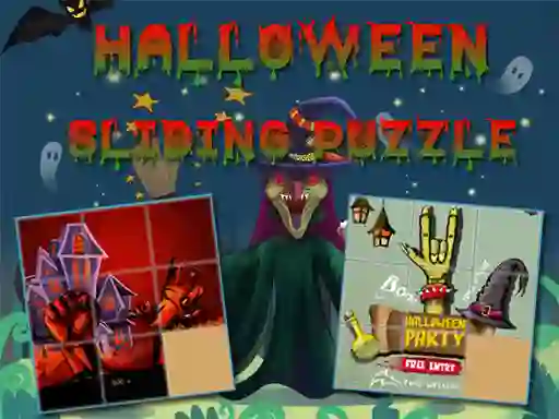 Hra Halloween Sliding Puzzle