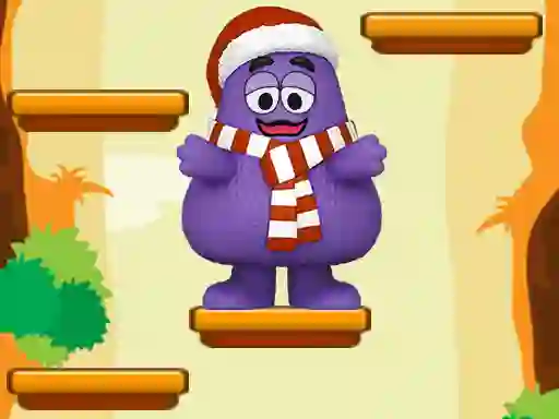 Hra Grimace Shake Jump