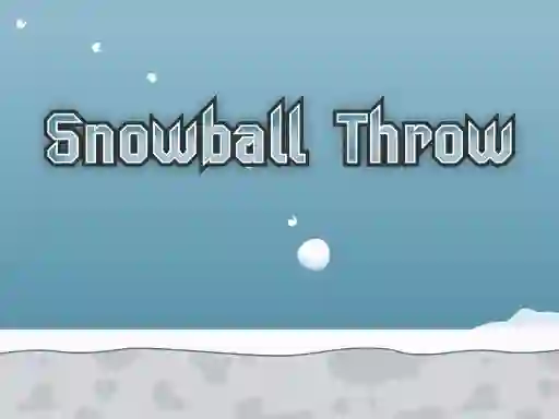 Hra Snowball Throw