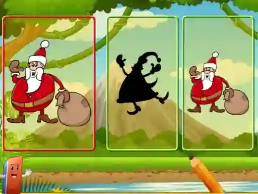 Hra Santa Shadow Match