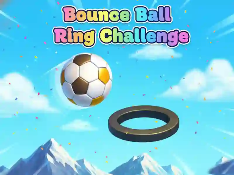 Hra Bounce Ball Ring Challenge