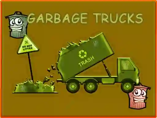 Hra Garbage Trucks Hidden Trash Can