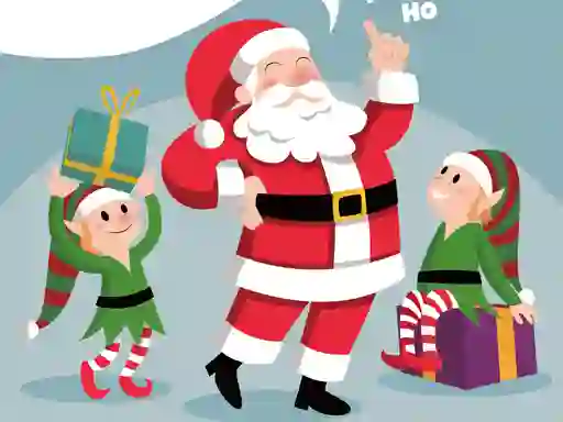 Hra Santa Merry Xmas Puzzle