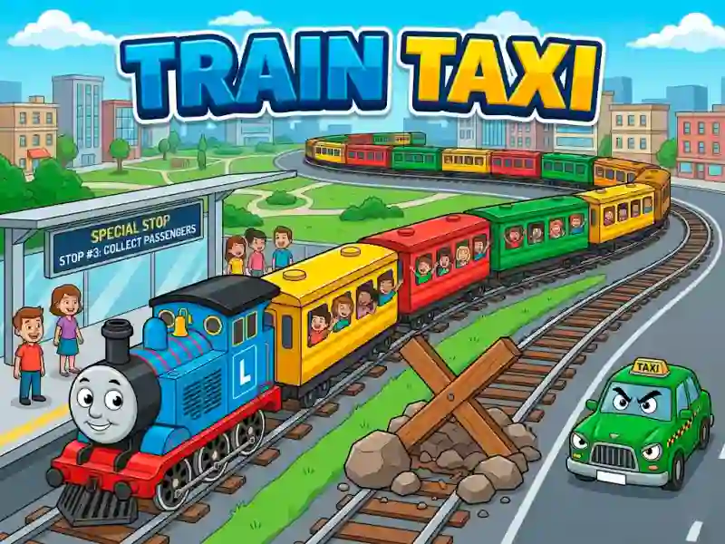 Hra Train Taxi