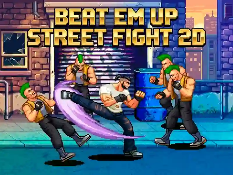 Hra Beat Em Up Street Fight 2d