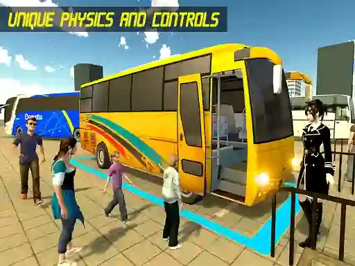 Hra Modern Bus Parking Advance Bus