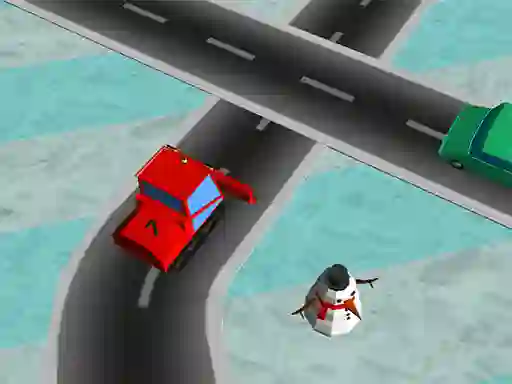 Hra Traffic Run Christmas