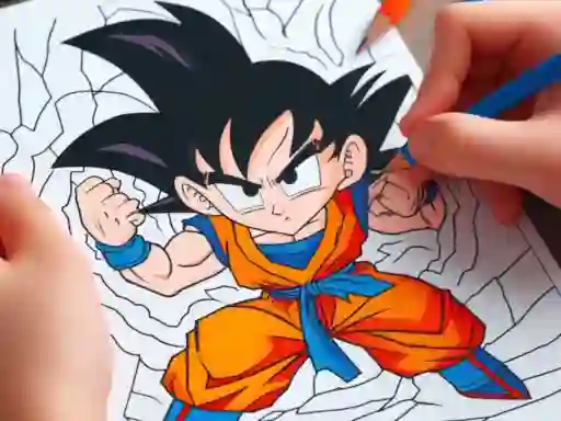Hra Anime Coloring Book
