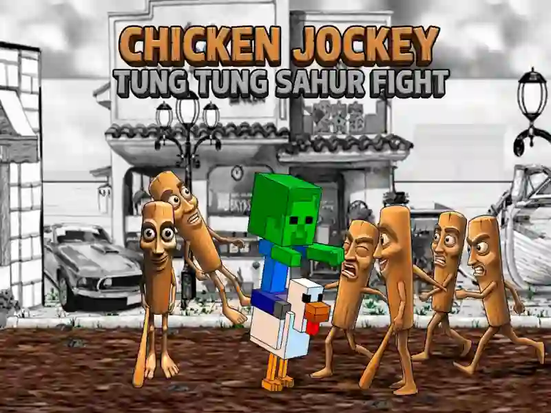 Hra Chicken Jockey Tung Tung Sahur Fight