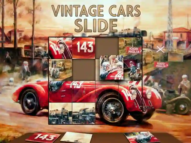 Hra Vintage Cars Slide