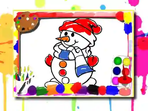 Hra Winter Coloring Book