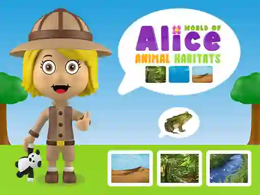 Hra World of Alice Animal Habitats