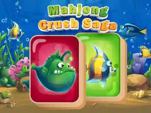 Hra Mahjong Crush Saga