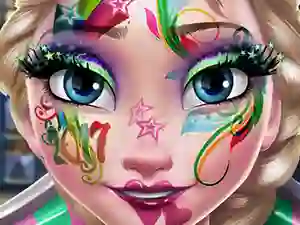Hra Elsa New Year Makeup