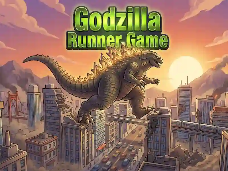 Hra Godzilla Runner Game