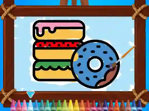 Hra Kids Coloring Bakery