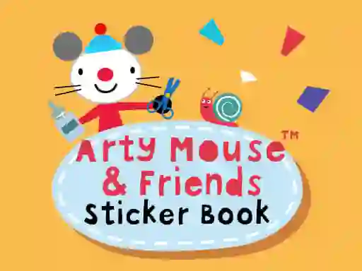 Hra Arty Mouse & Friends Sticker Book