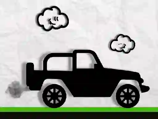 Hra Paper Monster Truck Race