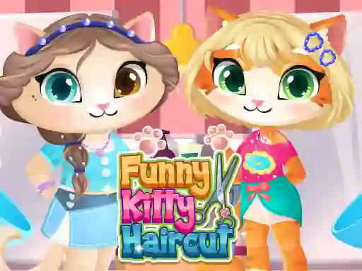 Hra Funny Kitty Haircut