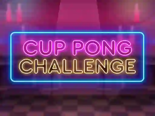 Hra Cup Pong Challenge