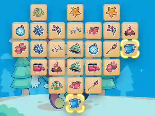 Hra Winter Mahjong