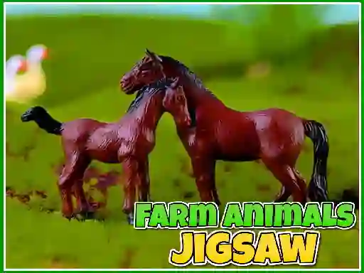 Hra Farm Animals Jigsaw