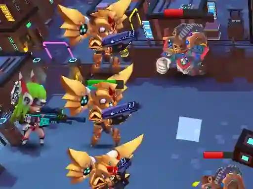 Hra Guardians vs Zombies