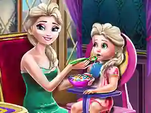 Hra Ice Queen Toddler Feed