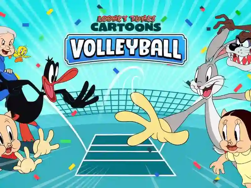 Hra Looney Tunes Cartoons Volleyball