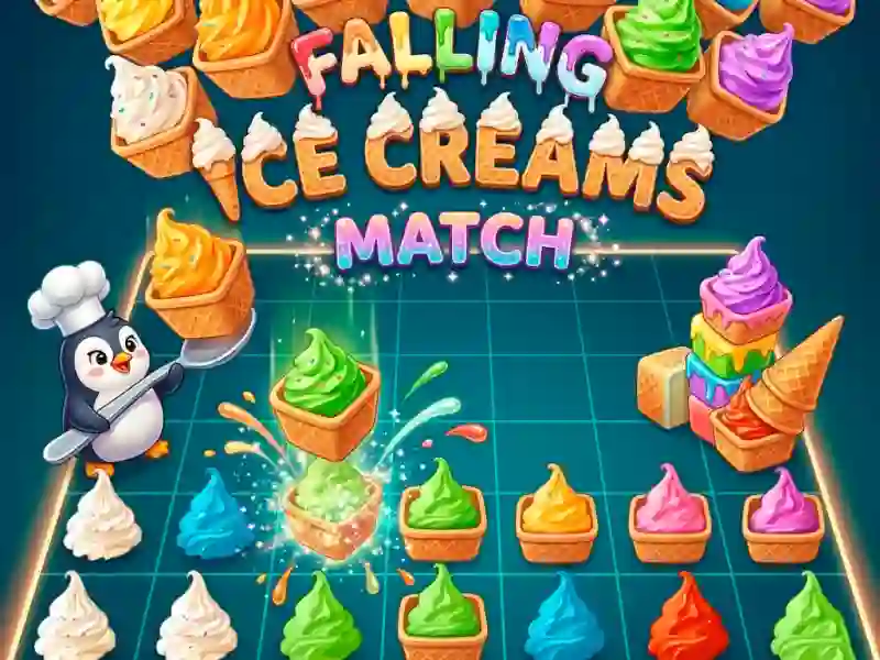 Hra Falling Ice Creams Match