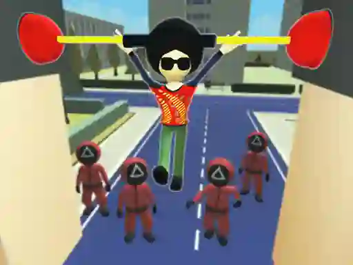 Hra Squid Fall Guy