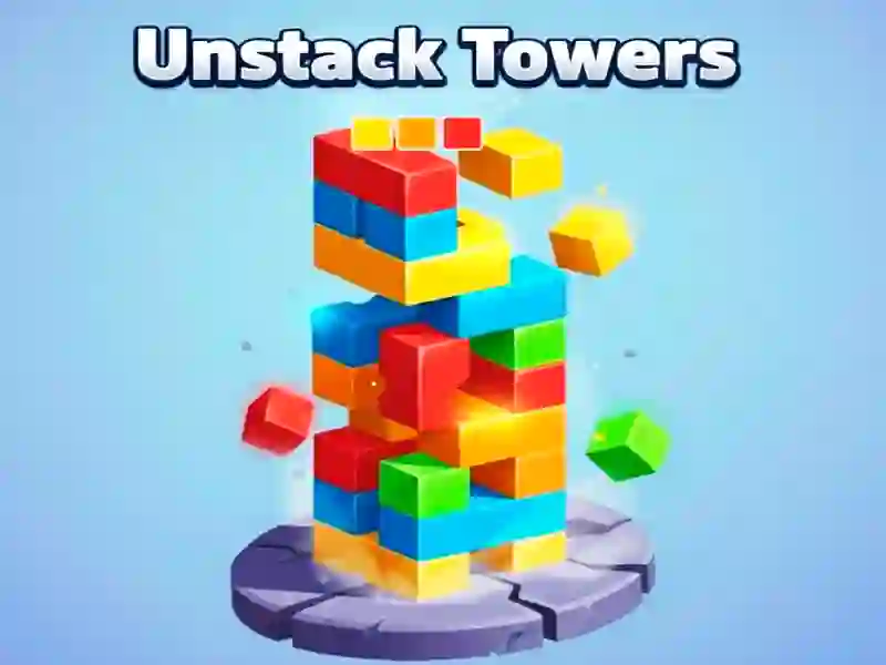 Hra Unstack Towers