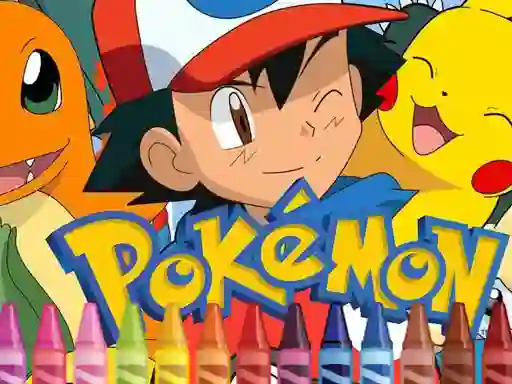 Hra Pokemon Coloring