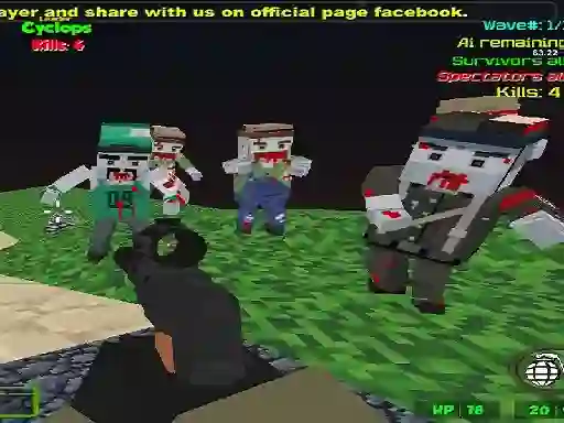 Hra Blocky Combat SWAT Zombie Survival