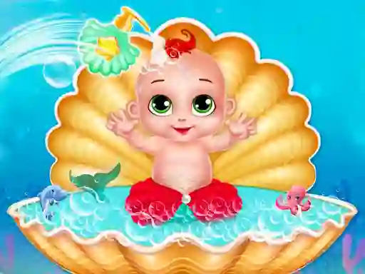 Hra Mermaid Baby Care