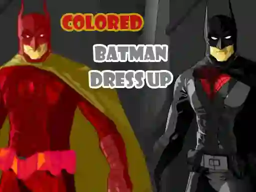 Hra Colored Batman Dress Up